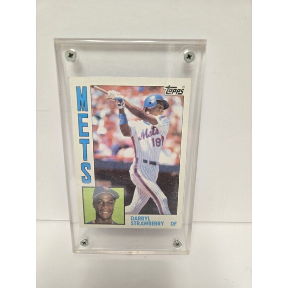 1984 Topps - Darryl Strawberry #182 (RC) - Picture 1 of 3